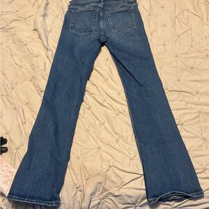 Flying Monkey Denim Flare Jeans in Blue